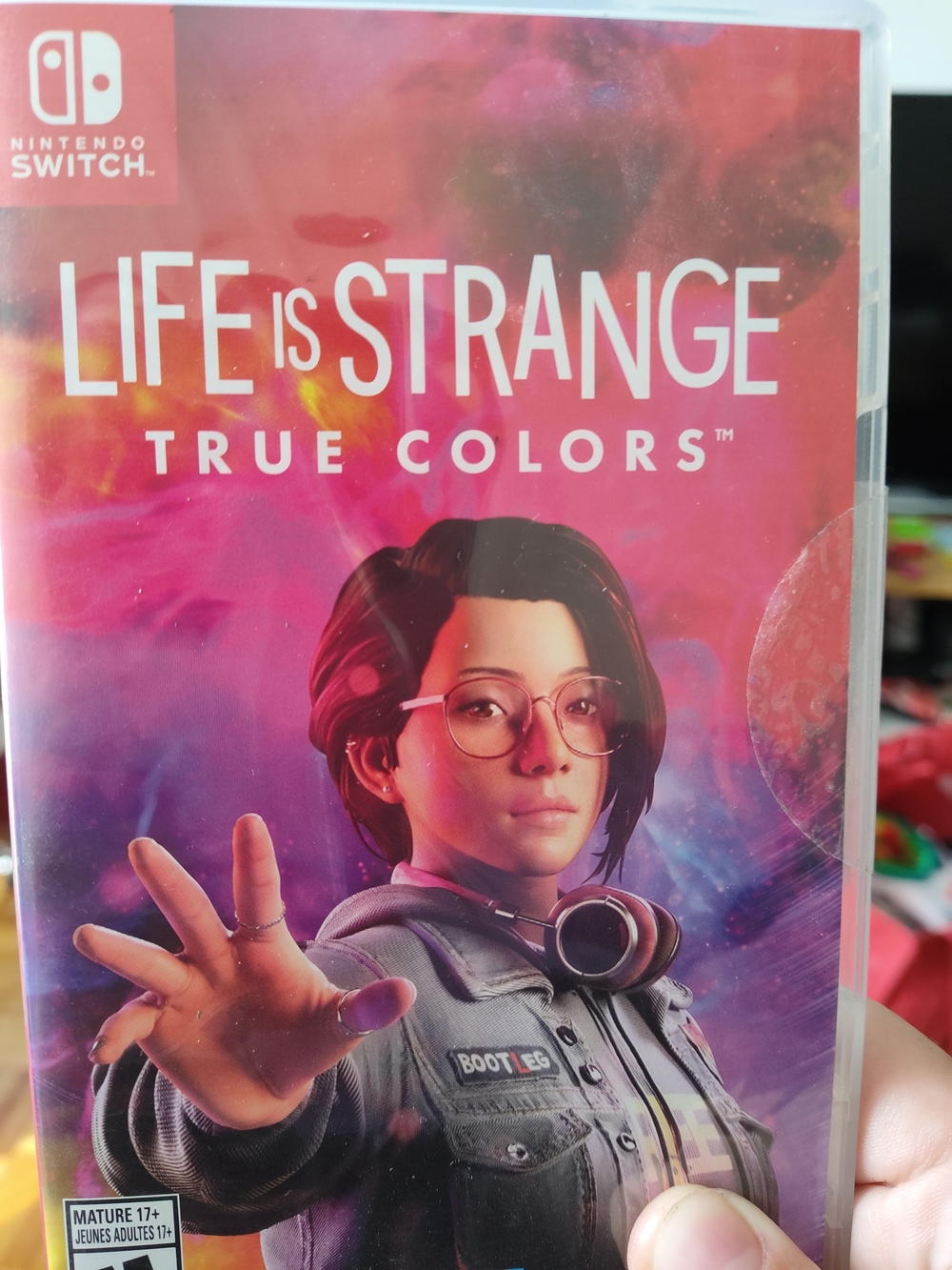Nintendo Life Is Strange: True Colors - Pink & Purple Cover Art
